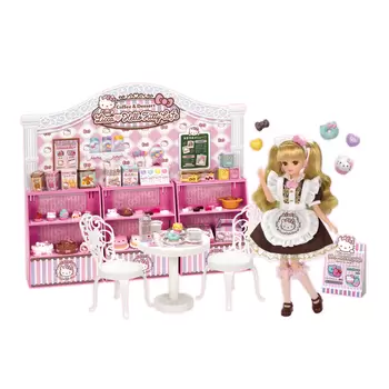 TAKARA TOMY 莉卡娃娃 Hello Kitty 甜點屋
