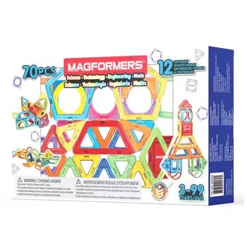 Magformers 磁性建構片 基礎款 70片裝